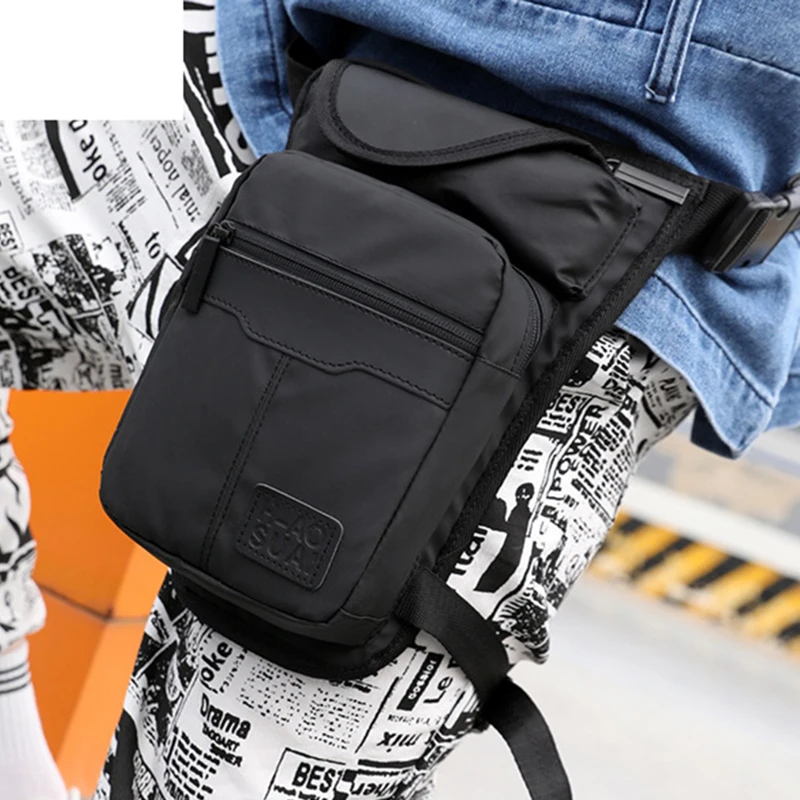 Motorcycle Gear Backpack - Kualitas Tinggi Nilon Pria Kaki Drop