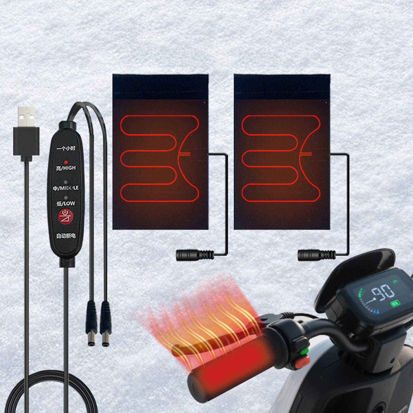 Handlebar Grip Heated - Pemanas Pegangan Setang 5V Penutup Setang