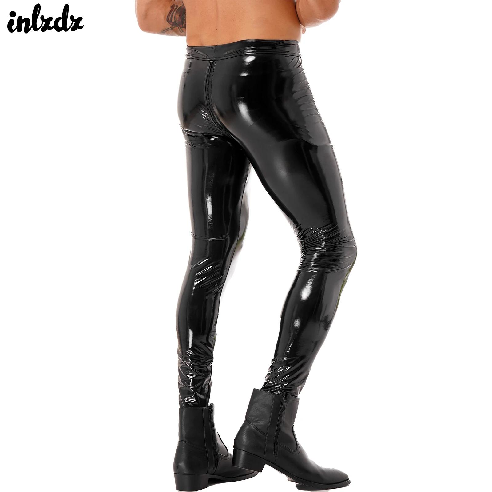 Motorcycle Gear Mens - Celana panjang kurus ritsleting pria celana