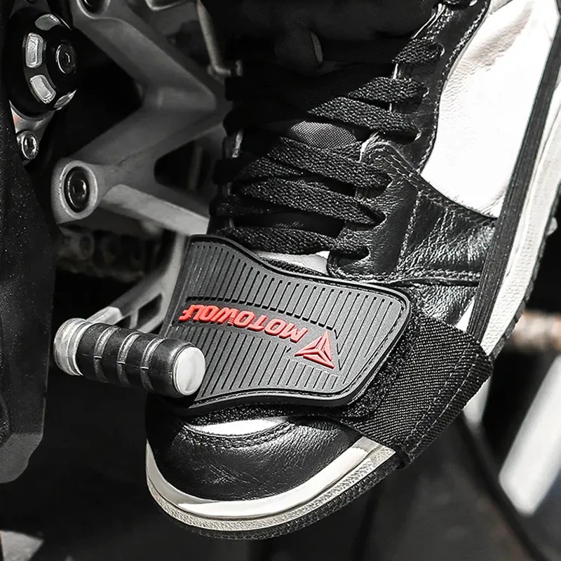 Pelindung sepatu motor, pelind - Motorcycle Gear Lever Extender ulasan dan harga
