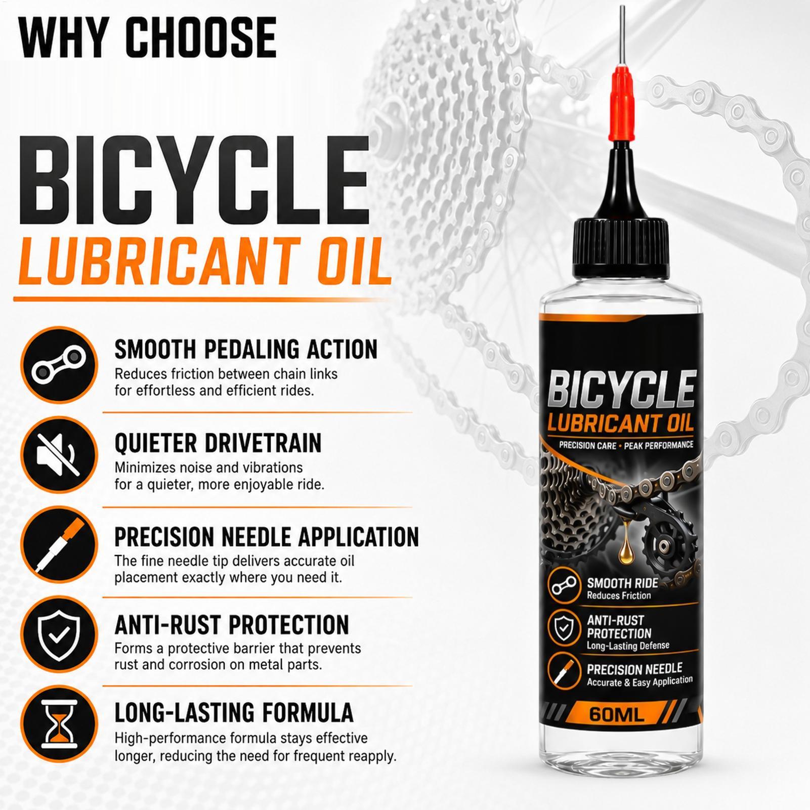 Pelumas Rantai Sepeda 60ml, Ge - Motorcycle Gear Oil For Chain ulasan dan harga