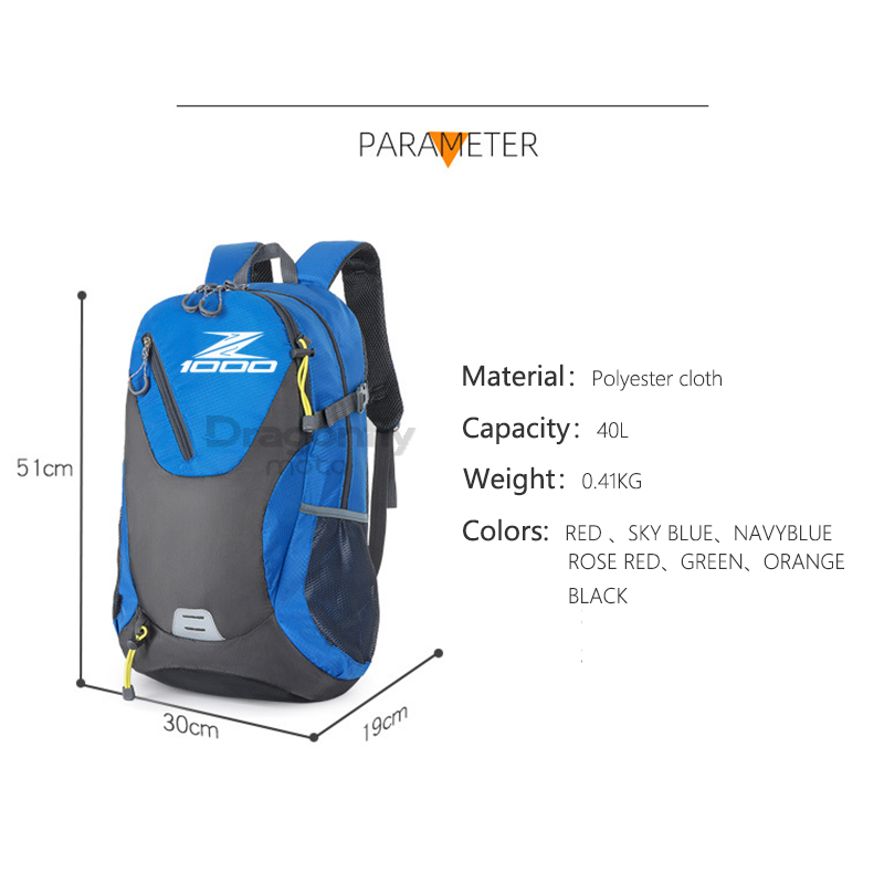 Untuk Kawasaki Z1000 Z1000SX Z - Motorcycle Gear Backpack ulasan dan harga