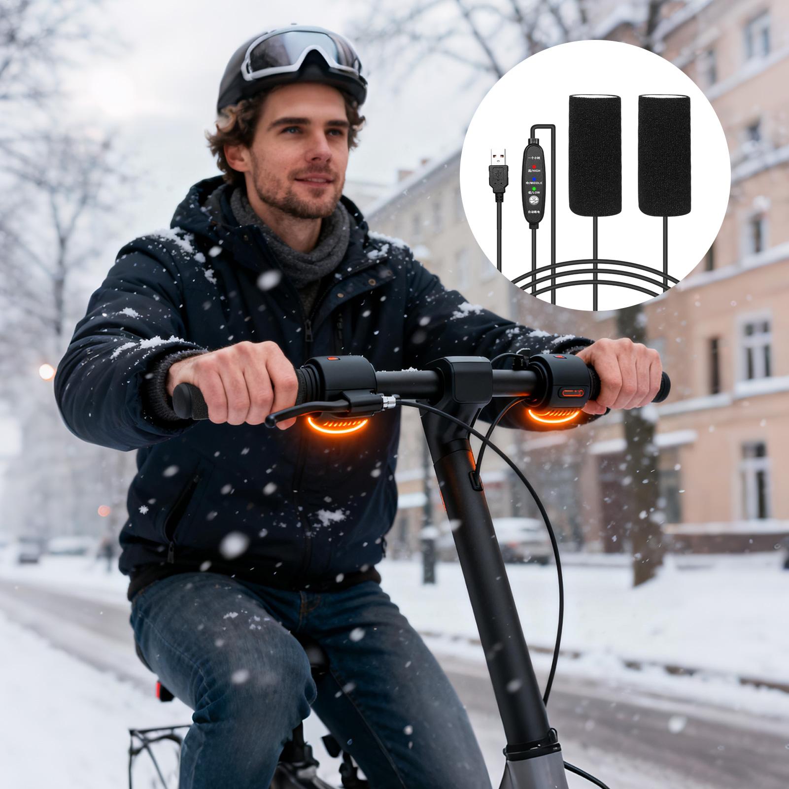 Pegangan Sepeda Motor Berpeman - Handlebar Grip Heated ulasan dan harga