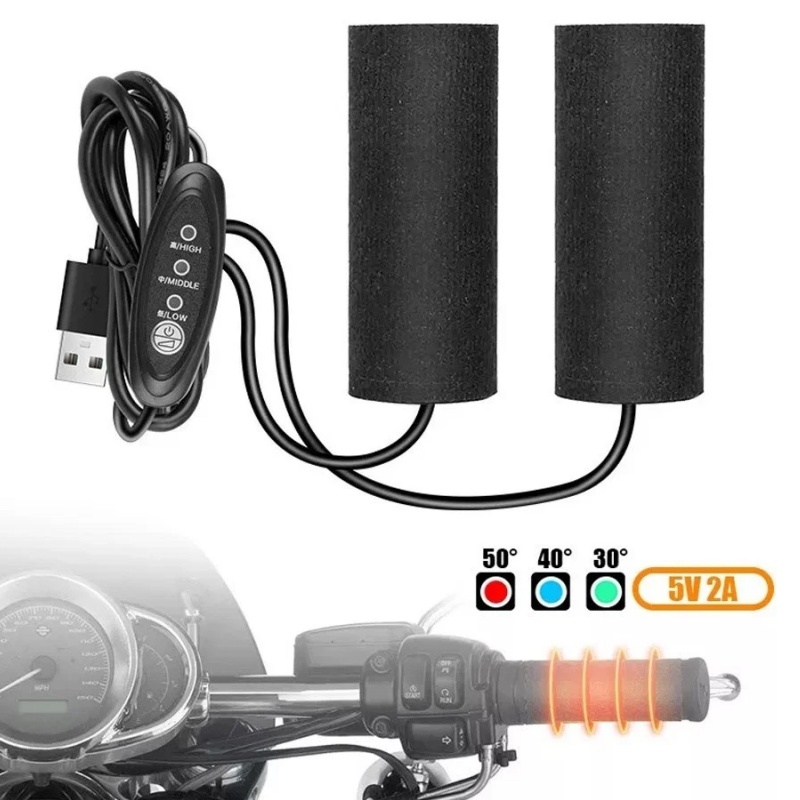 Pegangan Setang Sepeda Motor B - Handlebar Grip Heated ulasan dan harga