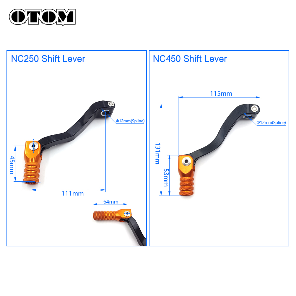 OTOM Tuas Persneling Lipat Alu - Motorcycle Gear Lever Extender ulasan dan harga