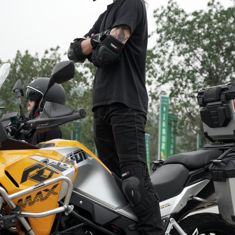4Pcs Set Pelindung Lutut dan S - Motorcycle Gear For Woman ulasan dan harga