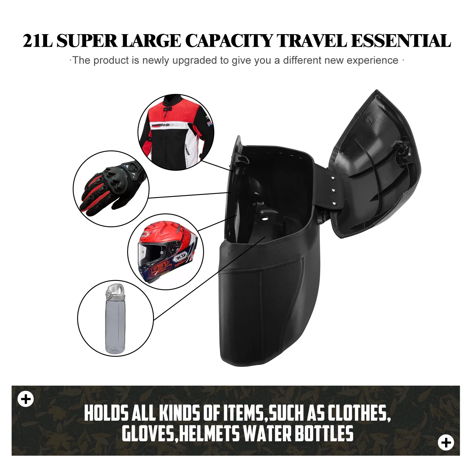 Tas Motor Hard Bag, Saddlebag, - Motorcycle Gear Backpack ulasan dan harga