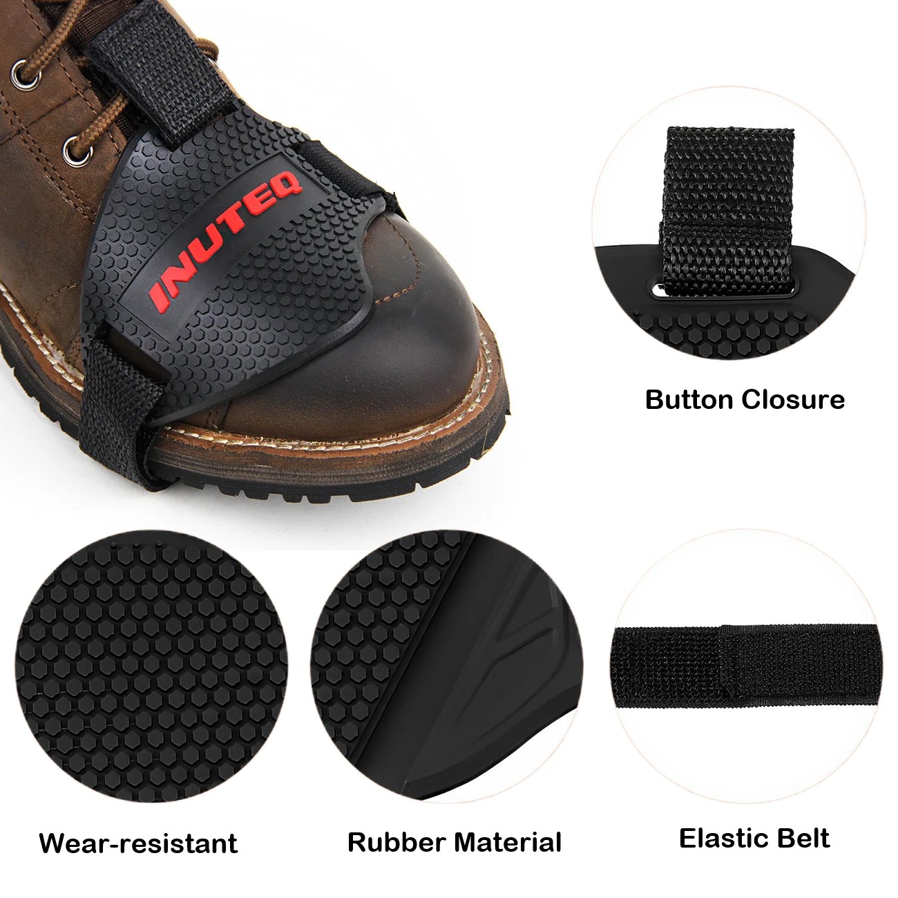 Penutup Sepatu Gigi yang Dapat - Motorcycle Gear For Woman ulasan dan harga